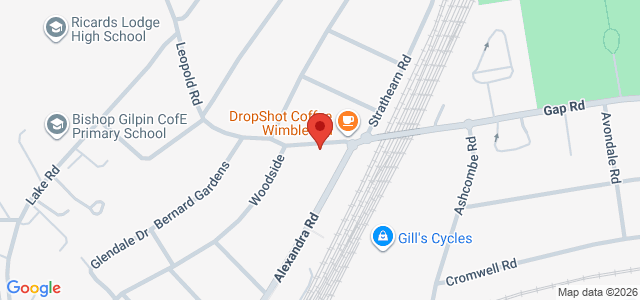Map showing Xins House - Chinese and Thai Food in London